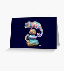 Chameleons Greeting Card