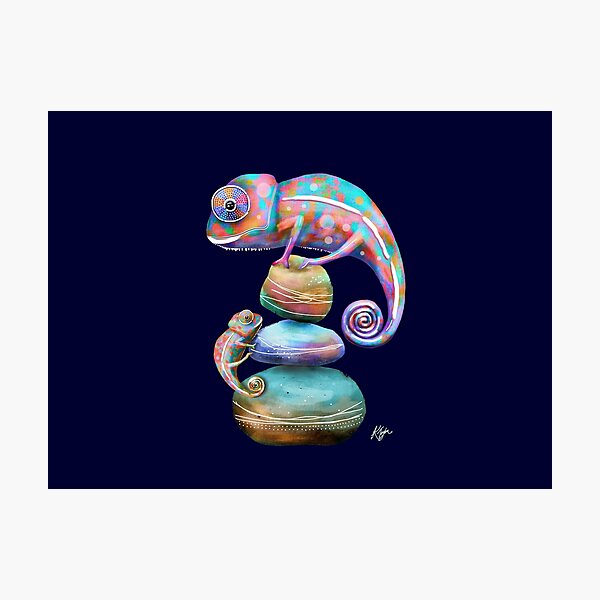 Item preview, Chameleons designed and sold by Karin Taylor.