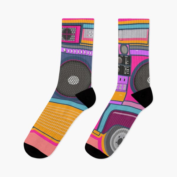 Item preview, Boom box van. Boom box. Pop art stickers. hip hop designed and sold by Boogosh.