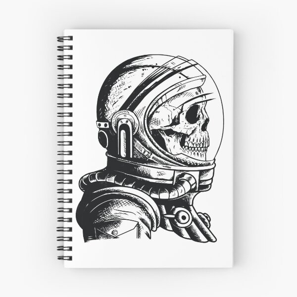 Item preview, Skull Astronaut Helmet designed and sold by monica1059.