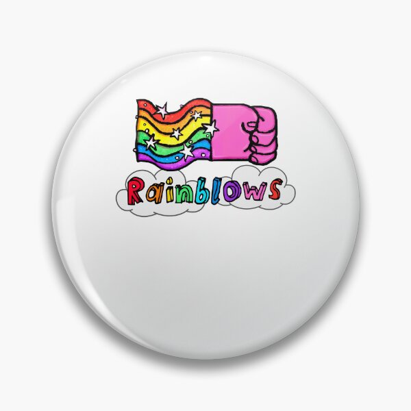 Item preview, Music Vintage Retro Psychonauts 2 Rainblows Melee Pin designed and sold by BobbieVonRueden.