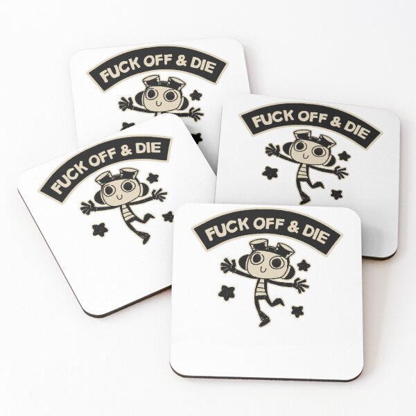 Item preview, My Favorite People Doodle Raz &Quot;Fck Off And Die designed and sold by BobbieVonRueden.