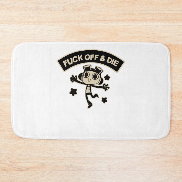 Item preview, My Favorite People Doodle Raz &Quot;Fck Off And Die designed and sold by BobbieVonRueden.
