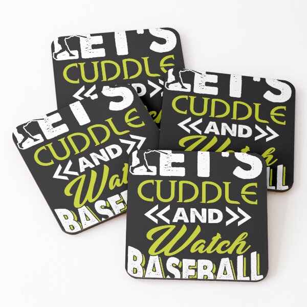 Item preview, Let's Cuddle And Watch Baseball designed and sold by UnknownArtistt.