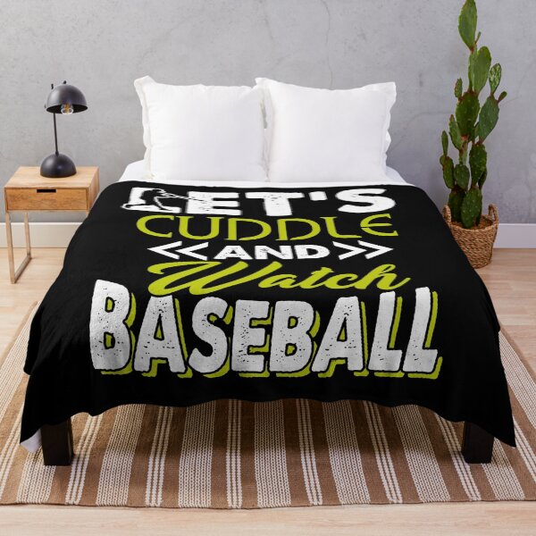Item preview, Let's Cuddle And Watch Baseball designed and sold by UnknownArtistt.