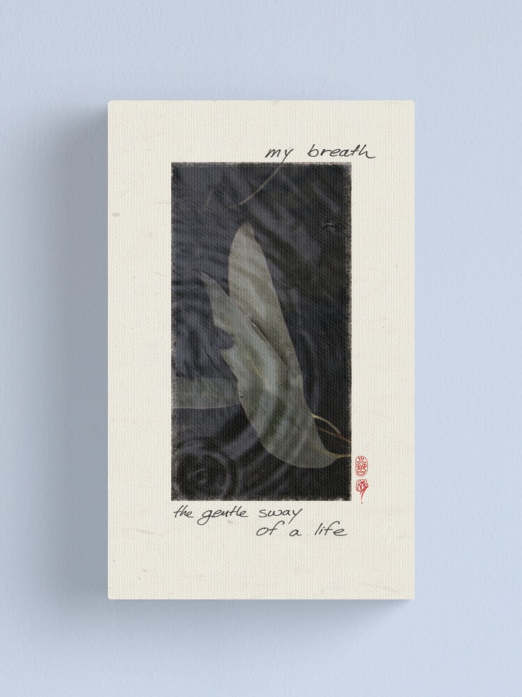 Alternate view of My Breath Canvas Print