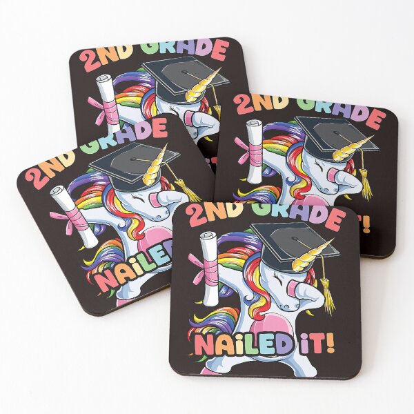 Item preview, Dabbing 2nd Grade Unicorn Graduation Class Of 2021 Nailed It  designed and sold by carentifnp38.