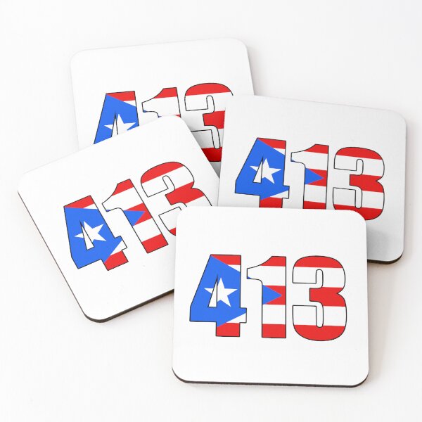 Item preview, 413 Puerto Rican Flag - Holyoke Massachusetts 01040 designed and sold by Kingsturbo.