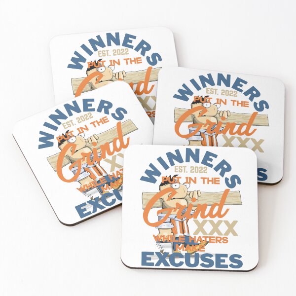 Item preview, WINNERS PUT IN THE GRIND WHILE HATER MAKE EXCUSES designed and sold by GAADesignz.