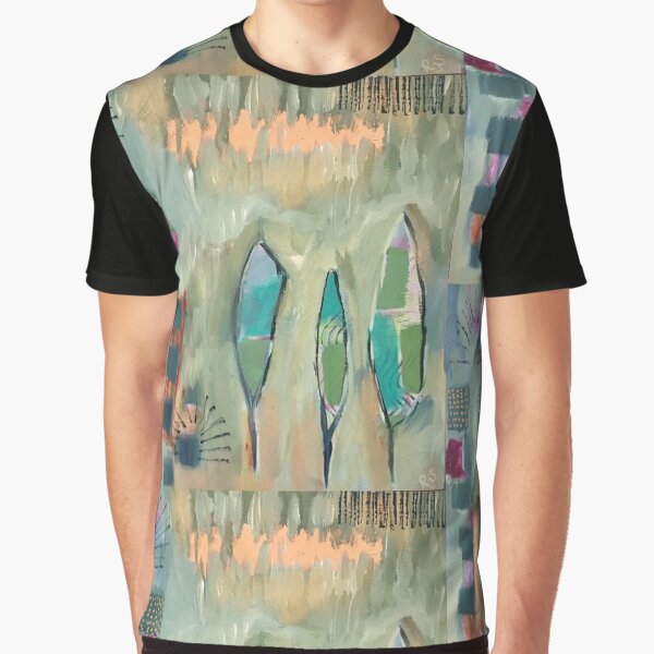 Feather Glow Graphic T-Shirt