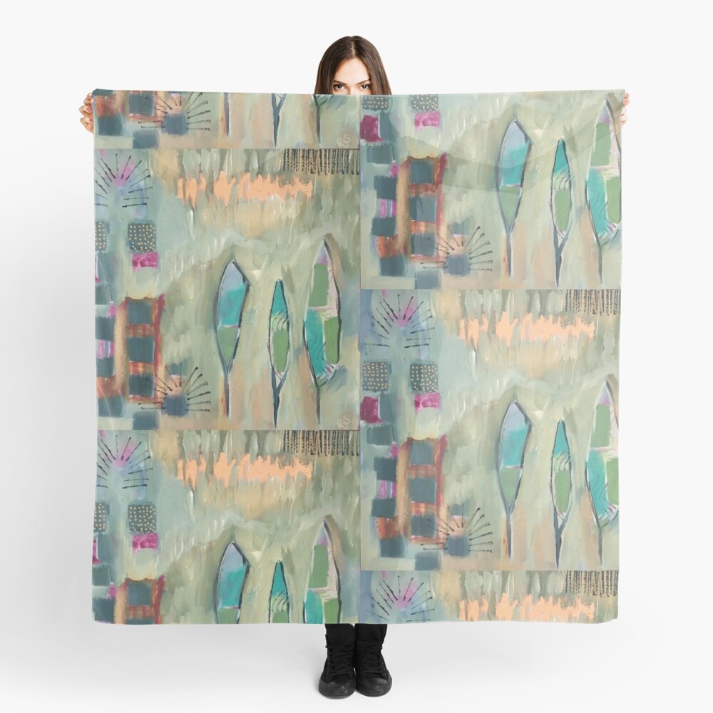Feather Glow Scarf