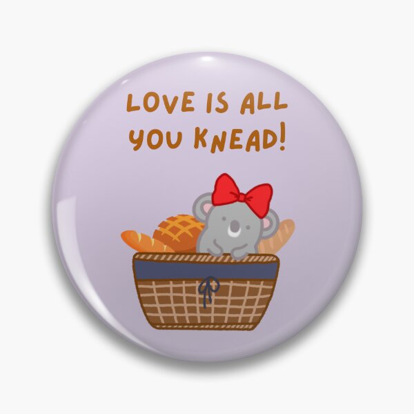 Item preview, Love is All You Need Picnic Basket Koala  designed and sold by theslothinme.