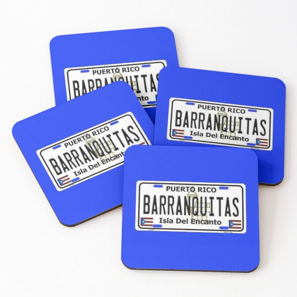 Item preview, Barranquitas Puerto Rico License Plate designed and sold by malibuclassic70.