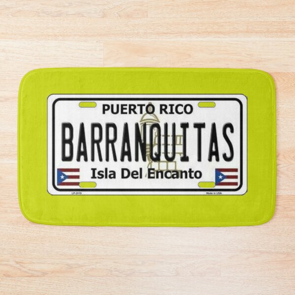 Item preview, Barranquitas Puerto Rico License Plate designed and sold by malibuclassic70.
