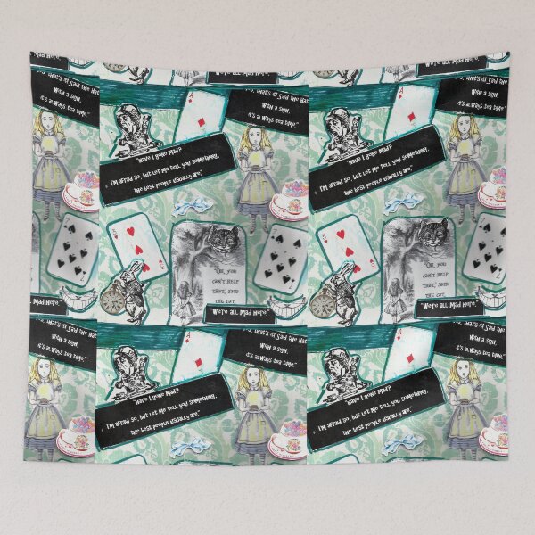 Item preview, We're All Mad Here.. designed and sold by RobynLee.