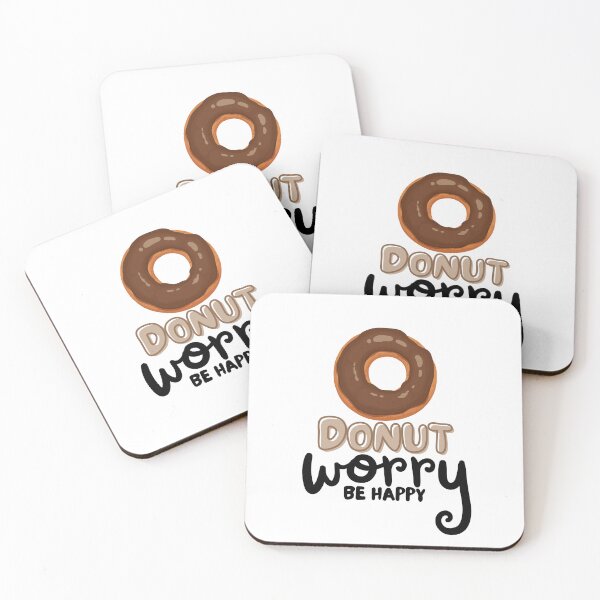 Item preview, Donut Worry Be Happy designed and sold by TrueWorth.