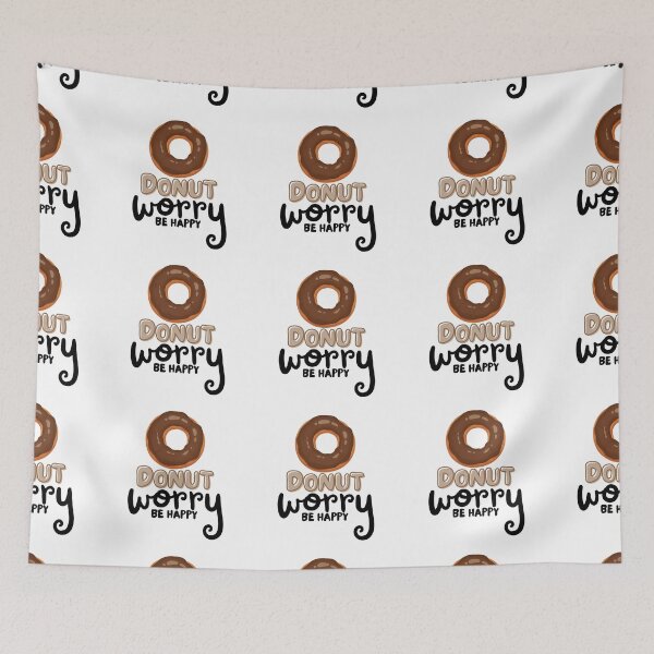Item preview, Donut Worry Be Happy designed and sold by TrueWorth.