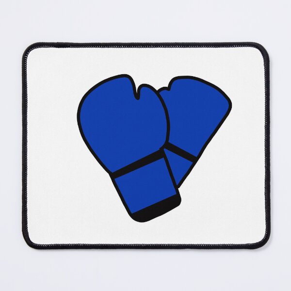 Item preview, blue boxing glove sport designed and sold by khulisara246.