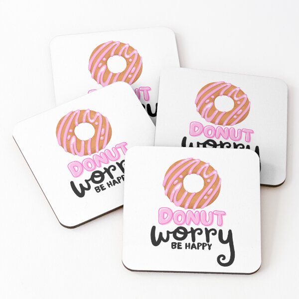 Item preview, Donut Worry Be Happy designed and sold by TrueWorth.
