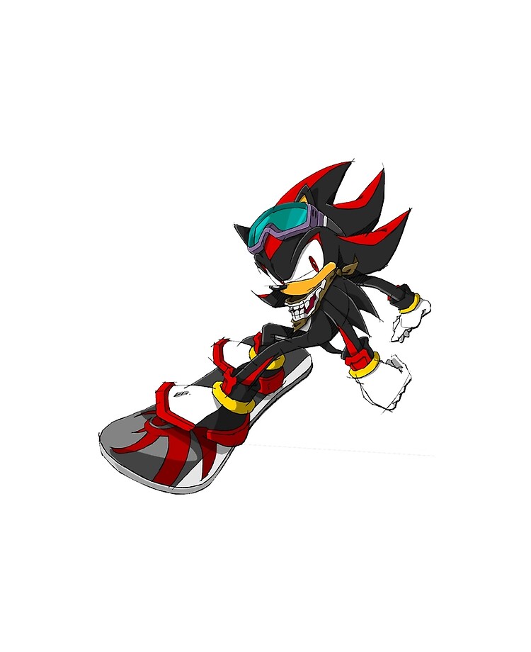 Shadow the hedgehog Fire Sticker for Sale by AndreanaWen