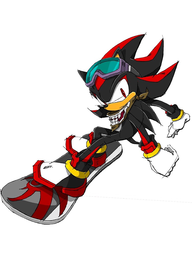 Shadow The Hedgehog Art Print for Sale by AndreanaWen