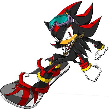 Shadow The Hedgehog Art Board Print for Sale by AndreanaWen