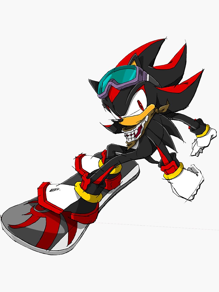 SONIC ADVENTURE 2 (SHADOW) Sticker for Sale by etherealmold