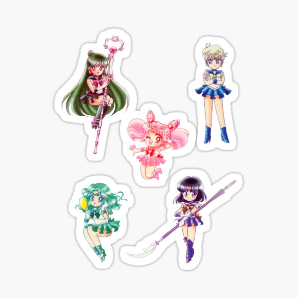 Sailor Scouts Sticker Set 2 Sticker