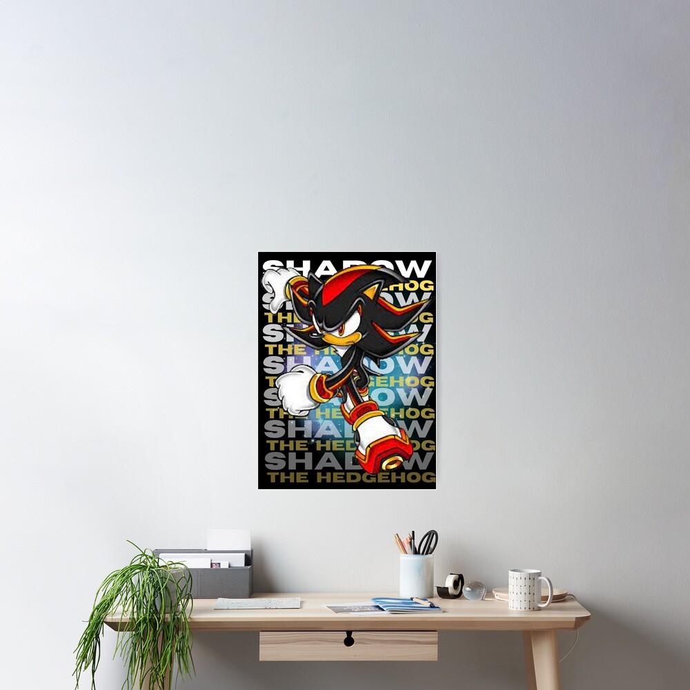 Shadow The Hedgehog Art Print for Sale by AndreanaWen