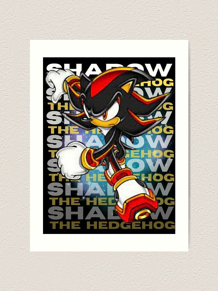 Shadow The Hedgehog Shadow The Hedgehog Shadow The Hedgehog Shadow The Hedgehog  Shadow The Hedgehog 8 Poster for Sale by AndreanaWen