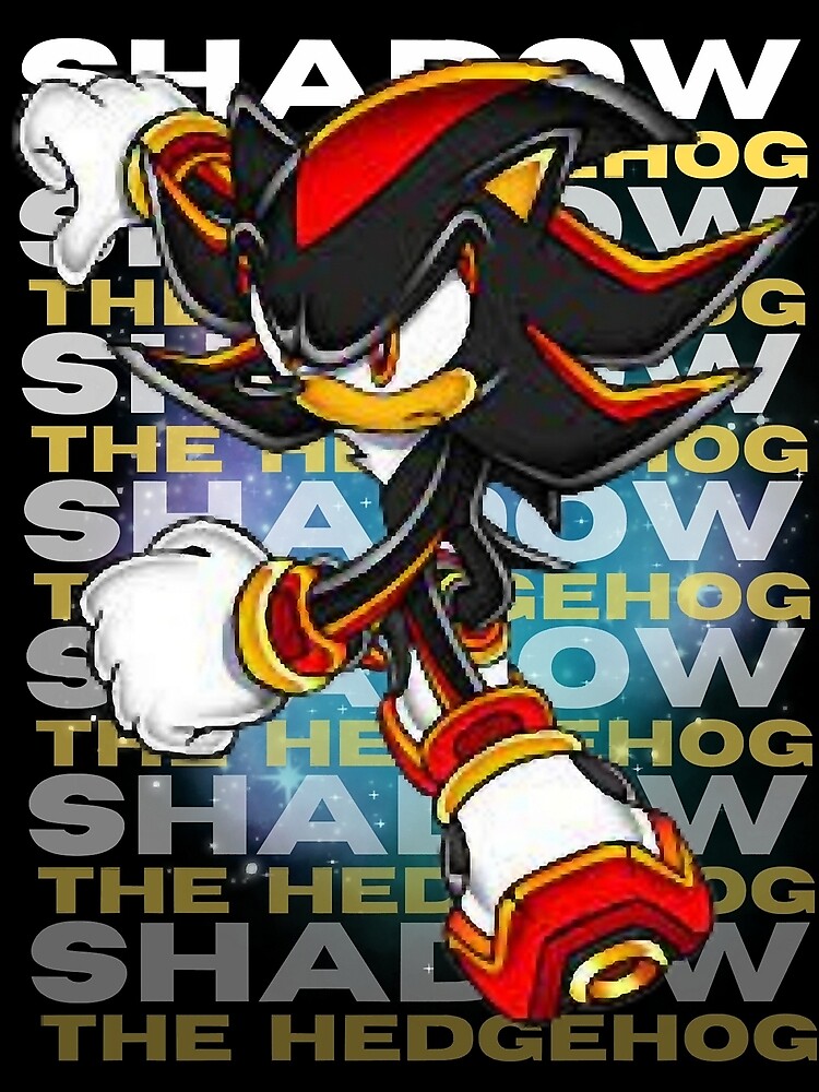 Shadow The Hedgehog Art Board Print for Sale by AndreanaWen