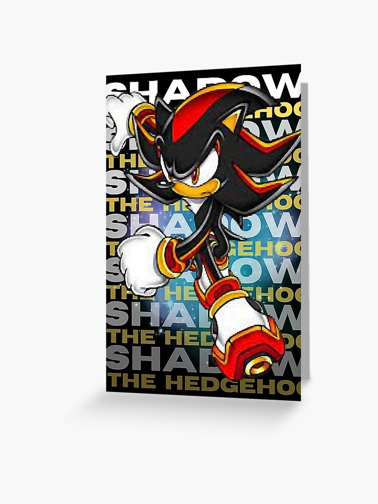 Shadow The Hedgehog Art Print for Sale by AndreanaWen