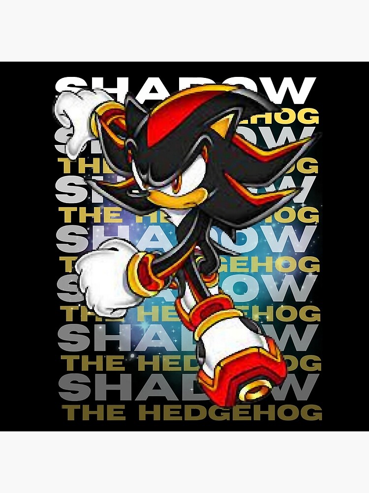 Shadow the hedgehog Fire Sticker for Sale by AndreanaWen