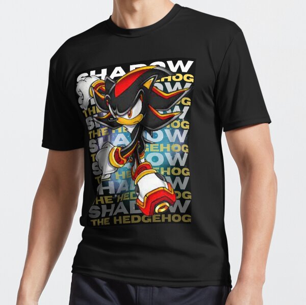 Vintage Sonic X Shadow Sega Anime T-shirt Sz-L