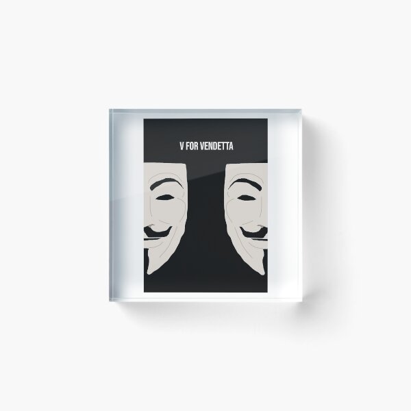 Item preview, Mask V For Vedetta Aesthetic Poster designed and sold by bannysnop.