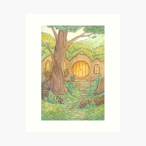Underhill at Dawn Art Print