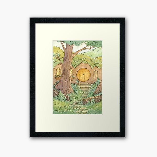 Underhill at Dawn Framed Art Print