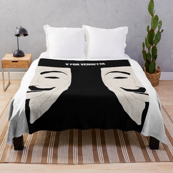 Item preview, Mask V For Vedetta Aesthetic Poster designed and sold by bannysnop.