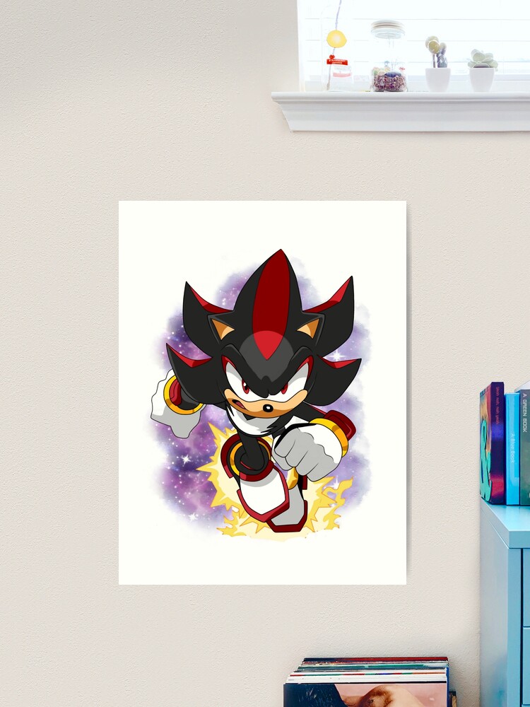 SONIC & SHADOW, an art canvas by DAZE - INPRNT