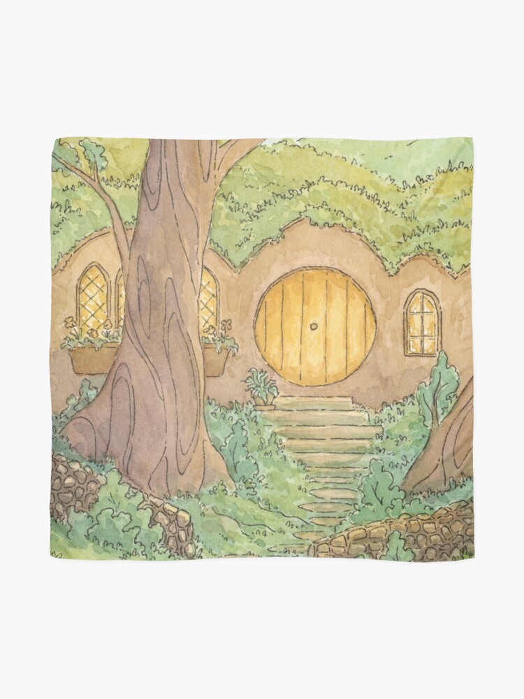 Alternate view of Underhill at Dawn Scarf
