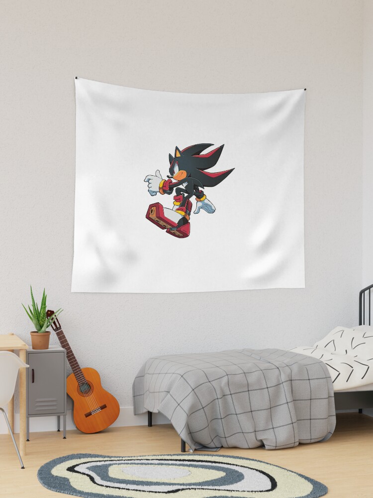 Shadow the hedgehog Fire Sticker for Sale by AndreanaWen