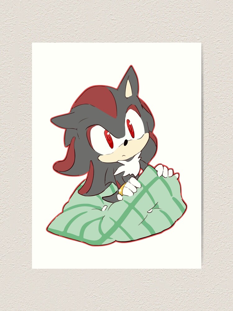 Shadow The Hedgehog Art Print for Sale by AndreanaWen