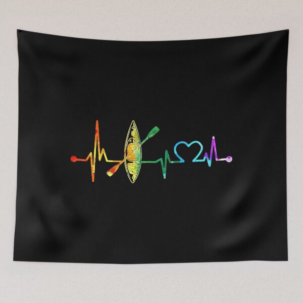 Item preview, Kayaking Lover My Heartbeat Is A Kayak designed and sold by ujgbnx.