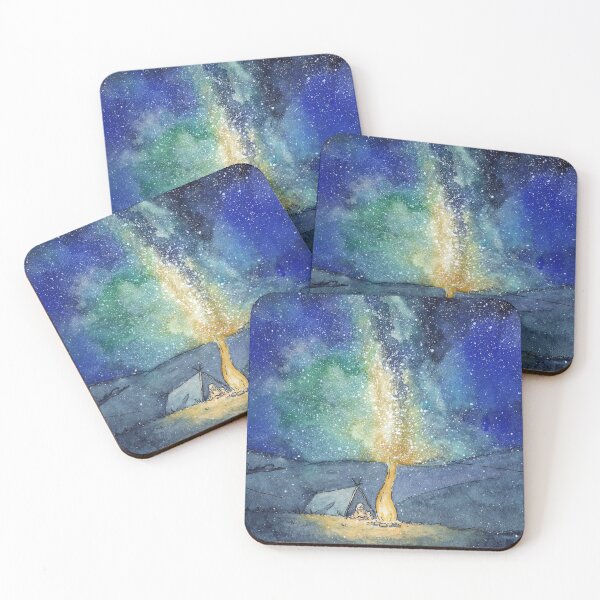 Item preview, Watercolor Night Sky designed and sold by Naomi VanDoren.