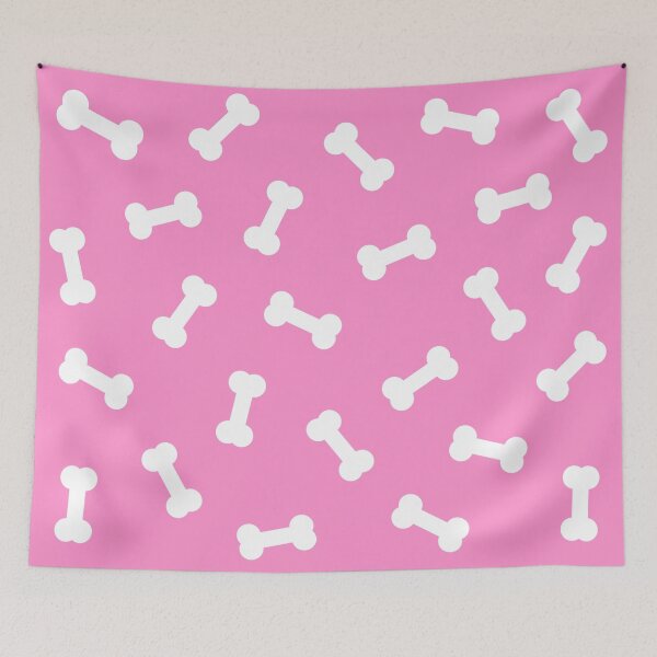 Item preview, Pink Dog Treat Pattern designed and sold by Lady-Lilac.