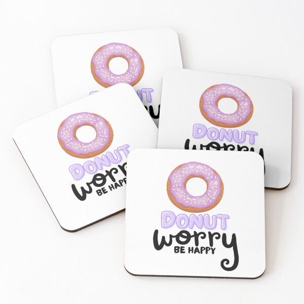 Item preview, Donut Worry Be Happy designed and sold by TrueWorth.