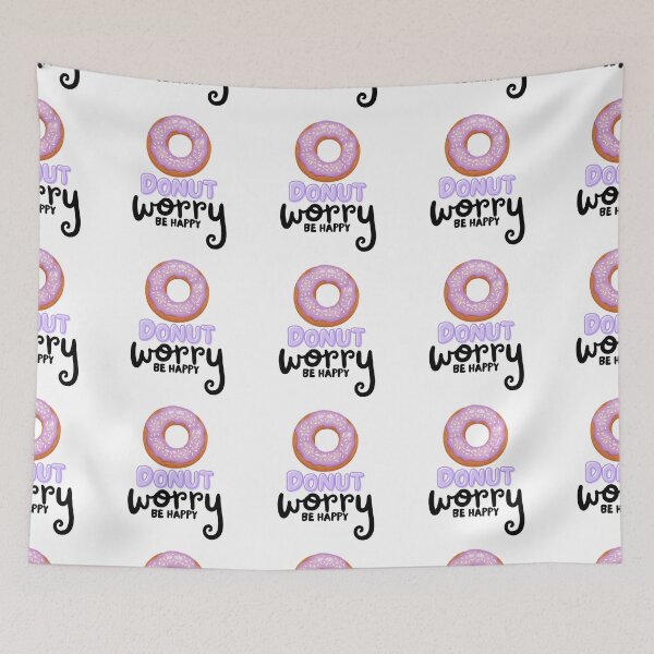 Item preview, Donut Worry Be Happy designed and sold by TrueWorth.