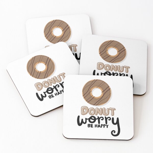Item preview, Donut Worry Be Happy designed and sold by TrueWorth.