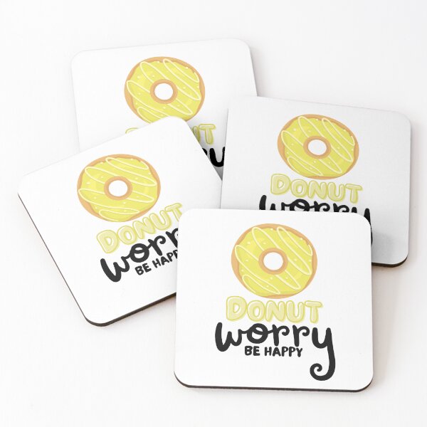 Item preview, Copy of Donut Worry Be Happy designed and sold by TrueWorth.