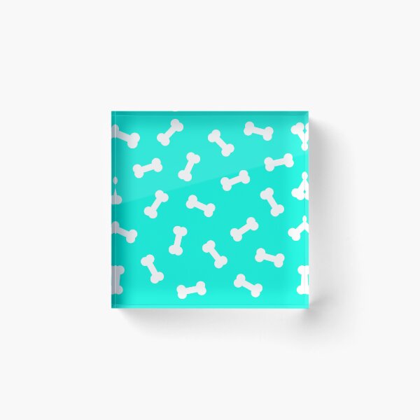 Item preview, Aqua Dog Treat Pattern designed and sold by Lady-Lilac.